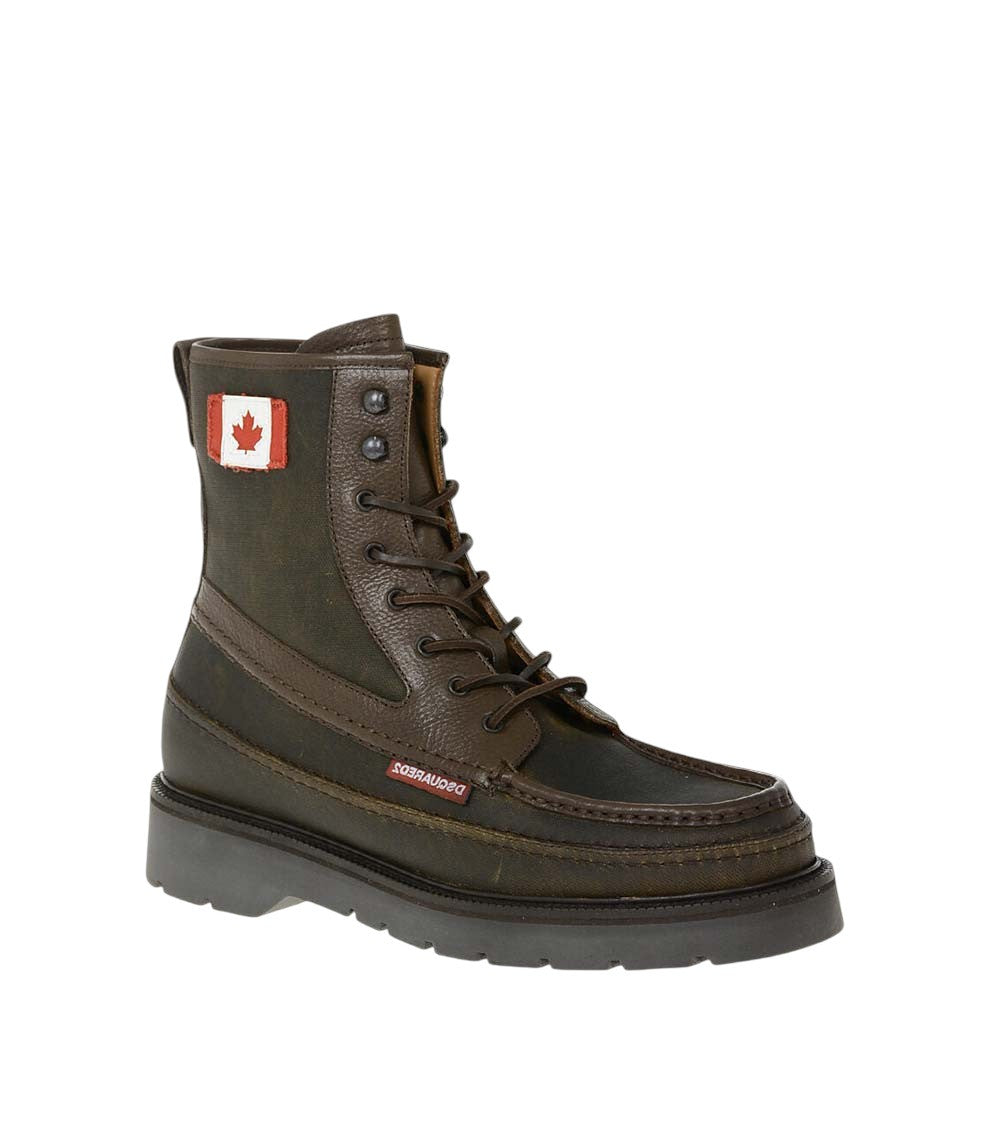 Brown Logo Boots 1