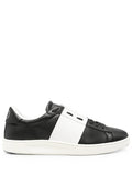 BlackWhite Color Block Sneakers 1