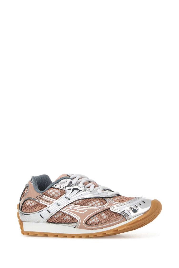 Pink Color Block Sneakers 2
