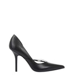 Black Leather Pumps 1
