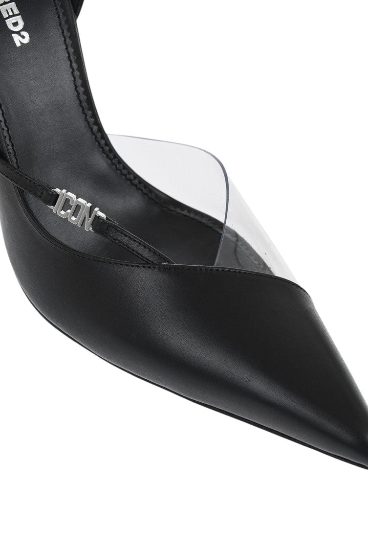 Black Leather Pumps 4