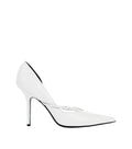 White Leather Pumps 1
