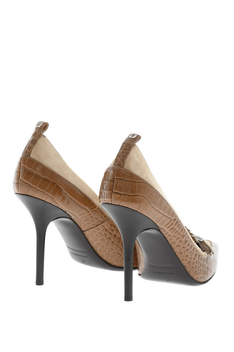 Brown Leather Pumps 2