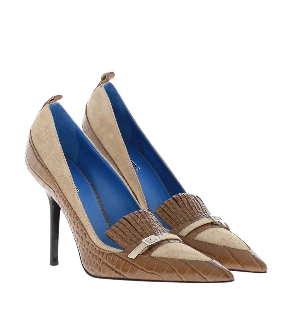Brown Leather Pumps 3
