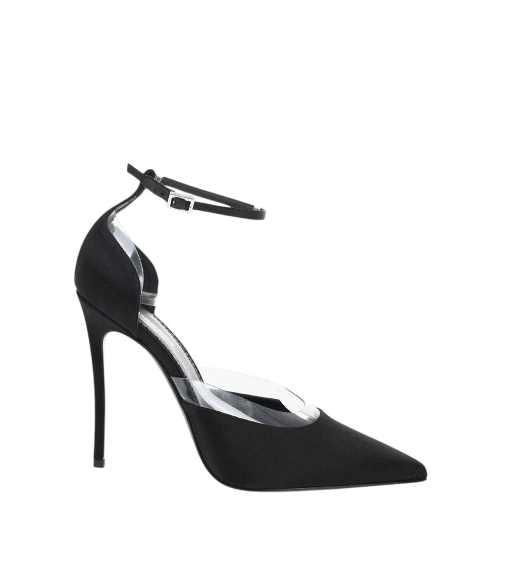 Black Ankle Strap Pumps 1