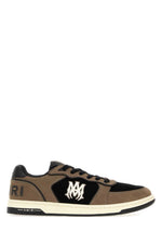 Brown Color Block Sneakers 1