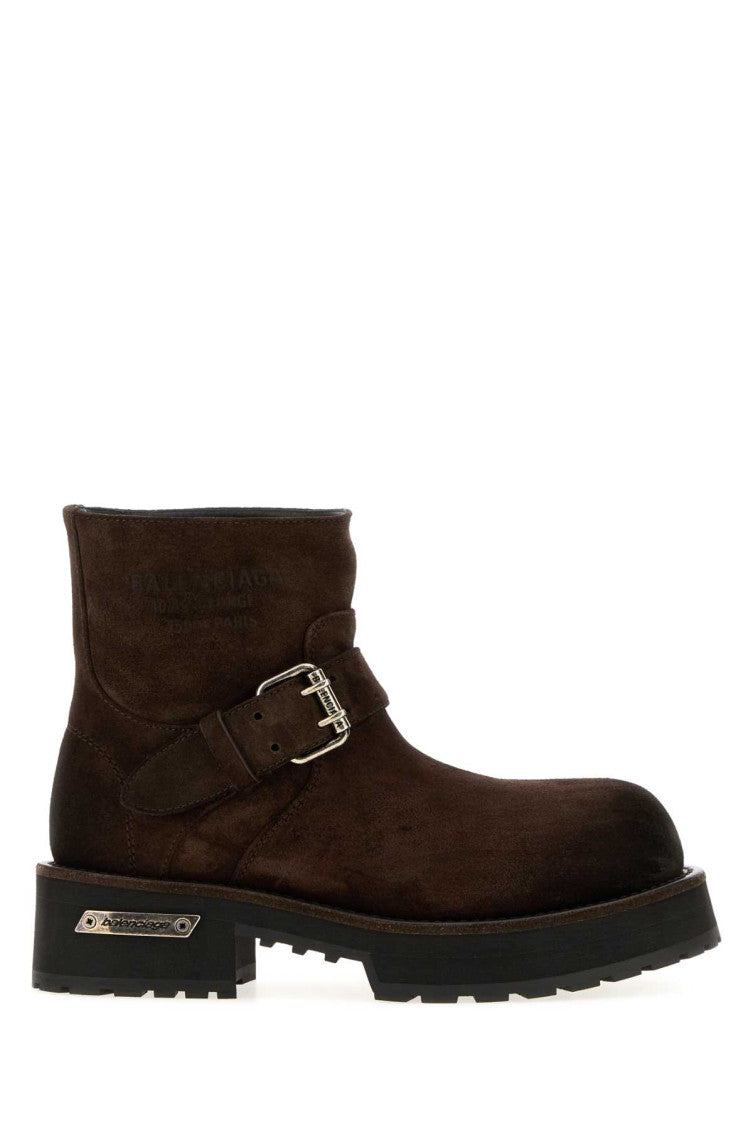 Brown Logo Boots 1