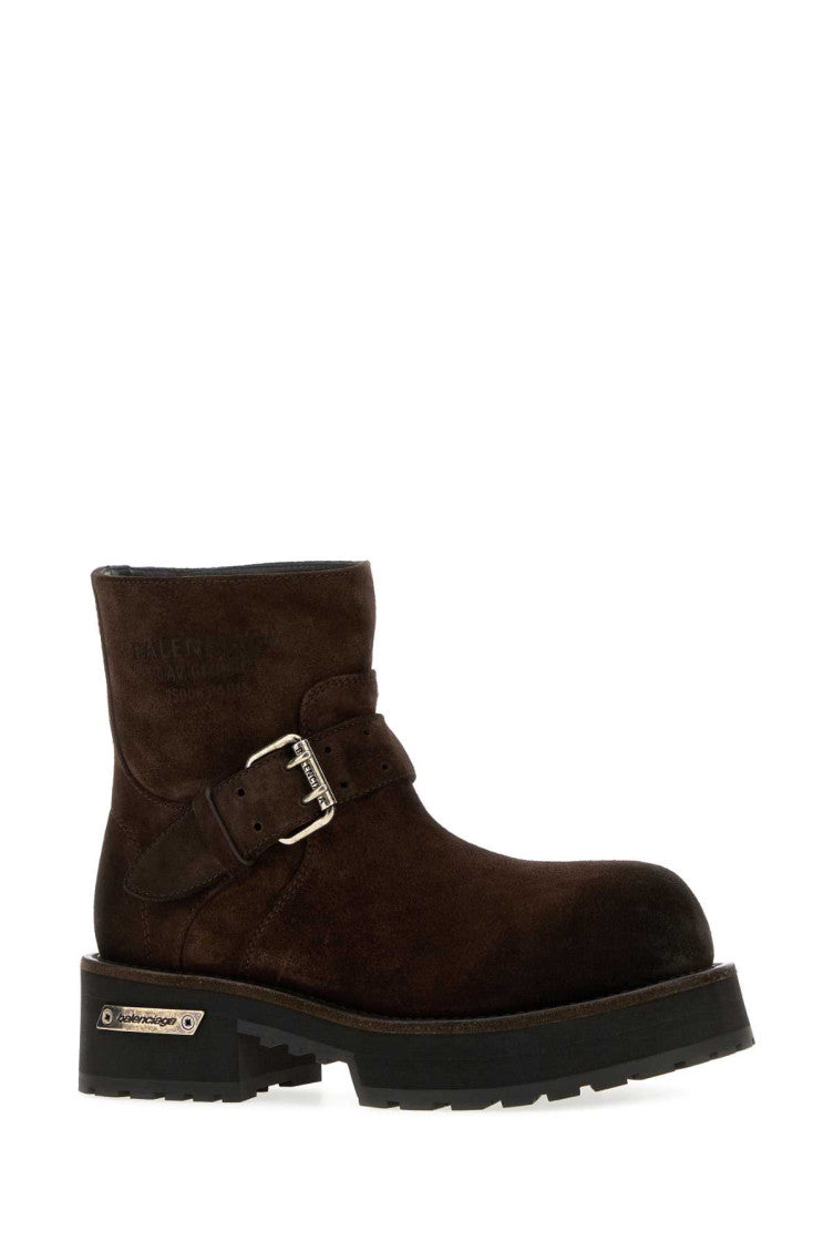 Brown Logo Boots 2