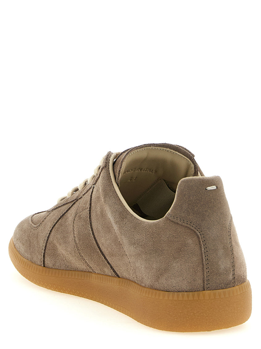 Brown Lace Up Sneakers 3