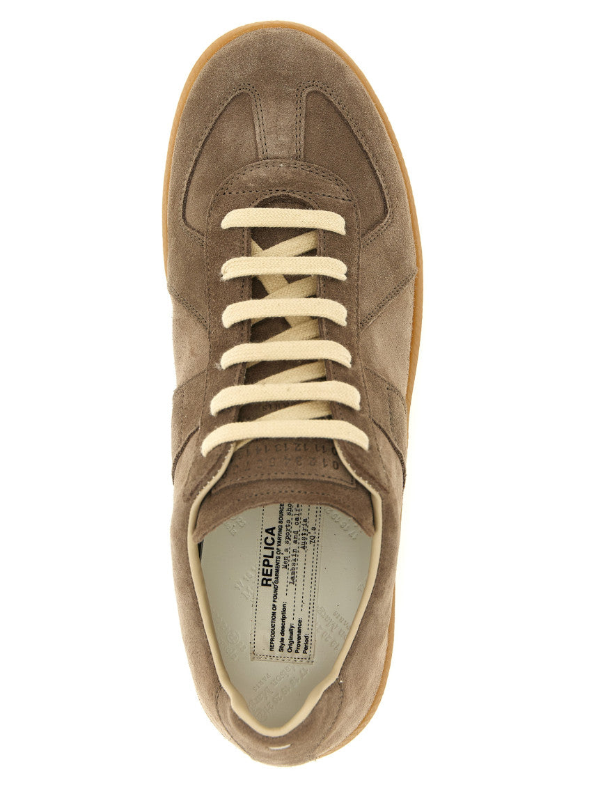 Brown Lace Up Sneakers 4