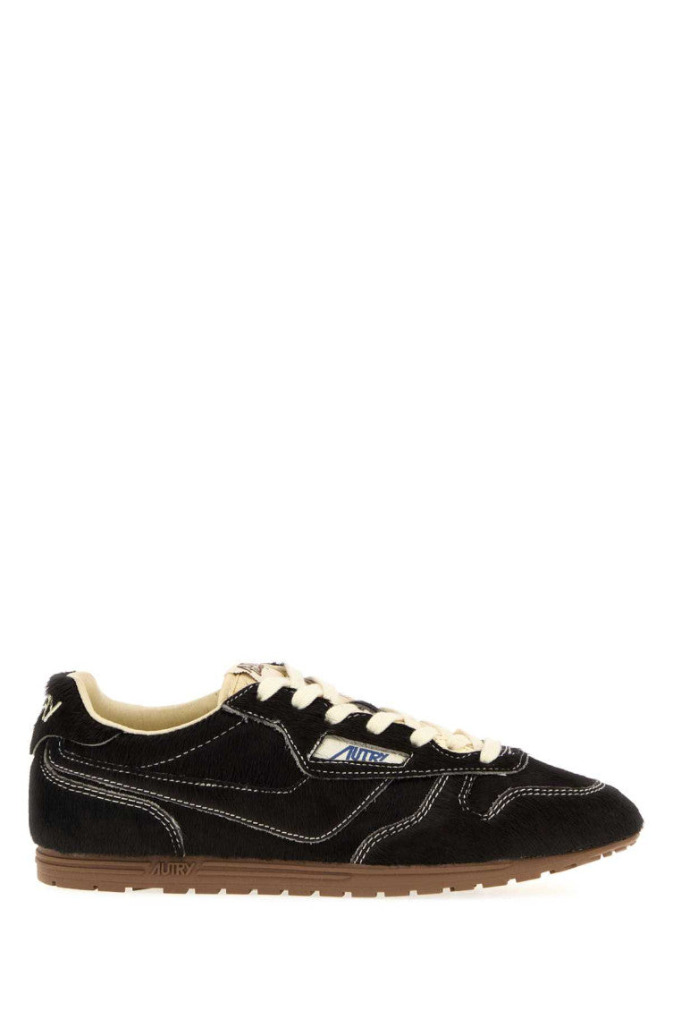 Black Logo Sneakers 1