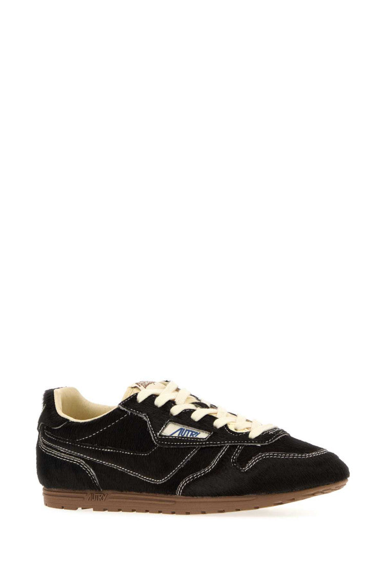 Black Logo Sneakers 2