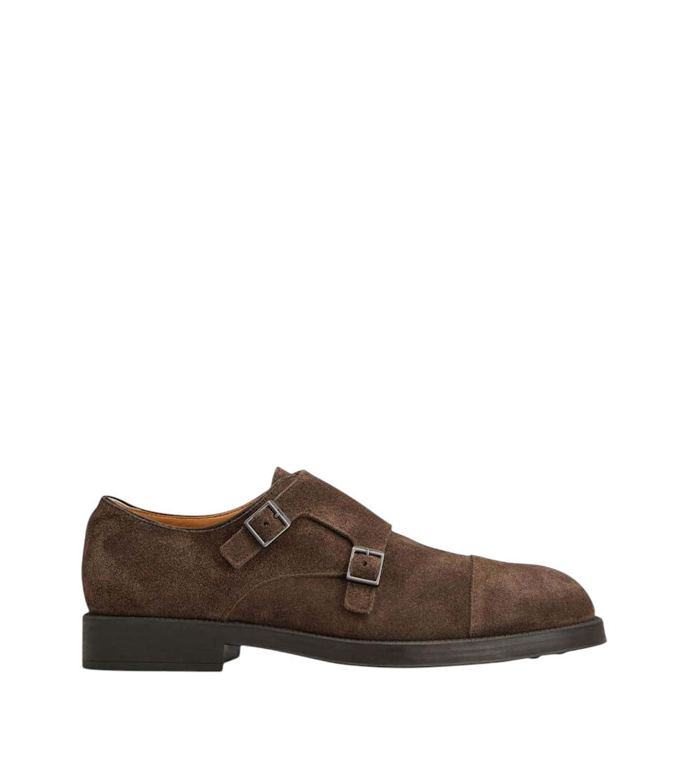 Brown Solid Collection Dress Shoes 1