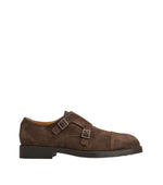 Brown Solid Collection Dress Shoes 1