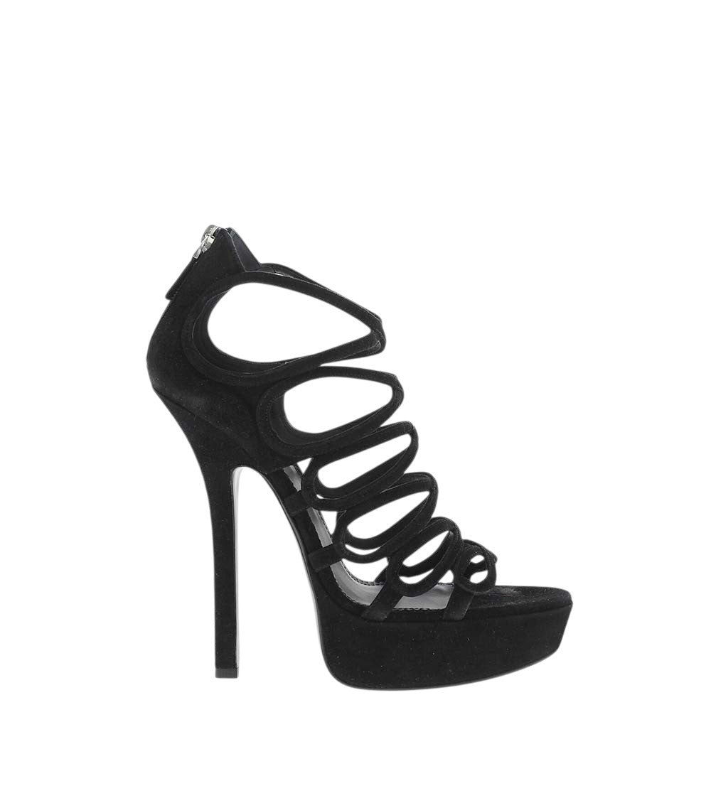 Black Suede Heels 3