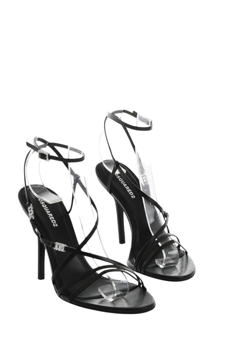 Black Logo Heels 2