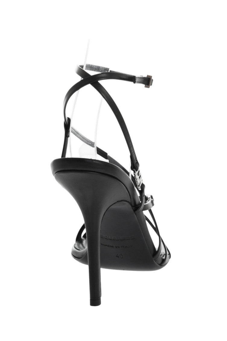 Black Logo Heels 3