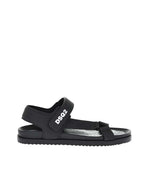 Black Leather Sandals 1