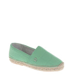 Green Leather Espadrilles 1