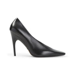 Black Solid Pumps 1