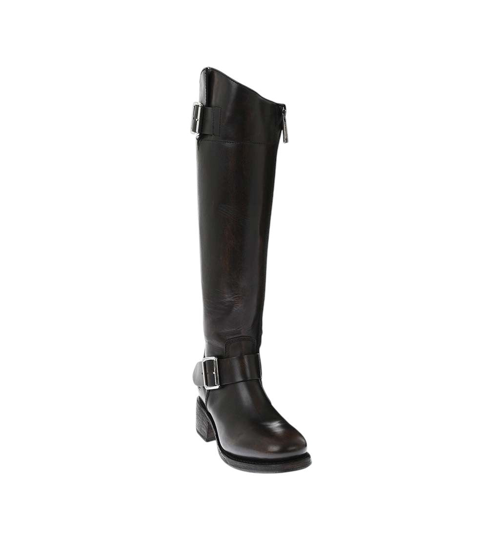 Brown Leather High Boots 2