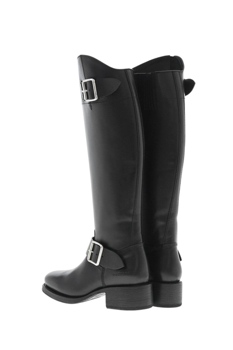 Black Leather Boots 2