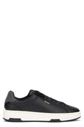 Black Leather Sneakers 1