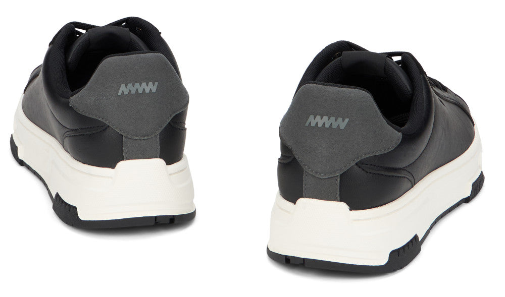 Black Leather Sneakers 3