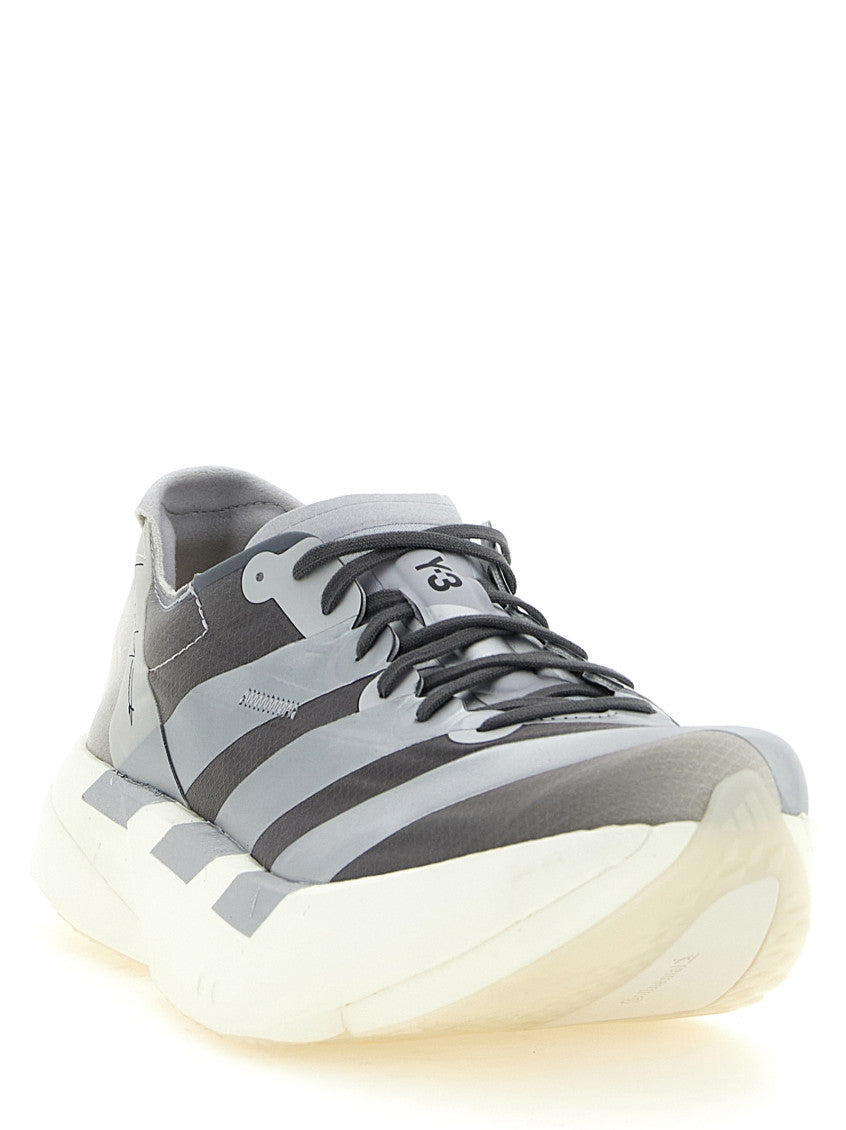 White Lace-up Sneakers 2