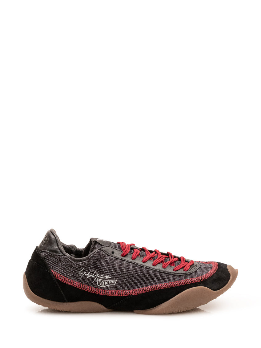 Black Lace-up Sneakers 1