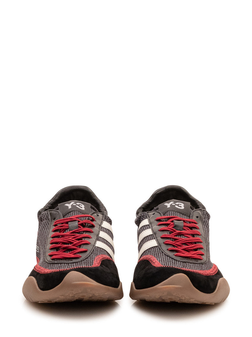 Black Lace-up Sneakers 2