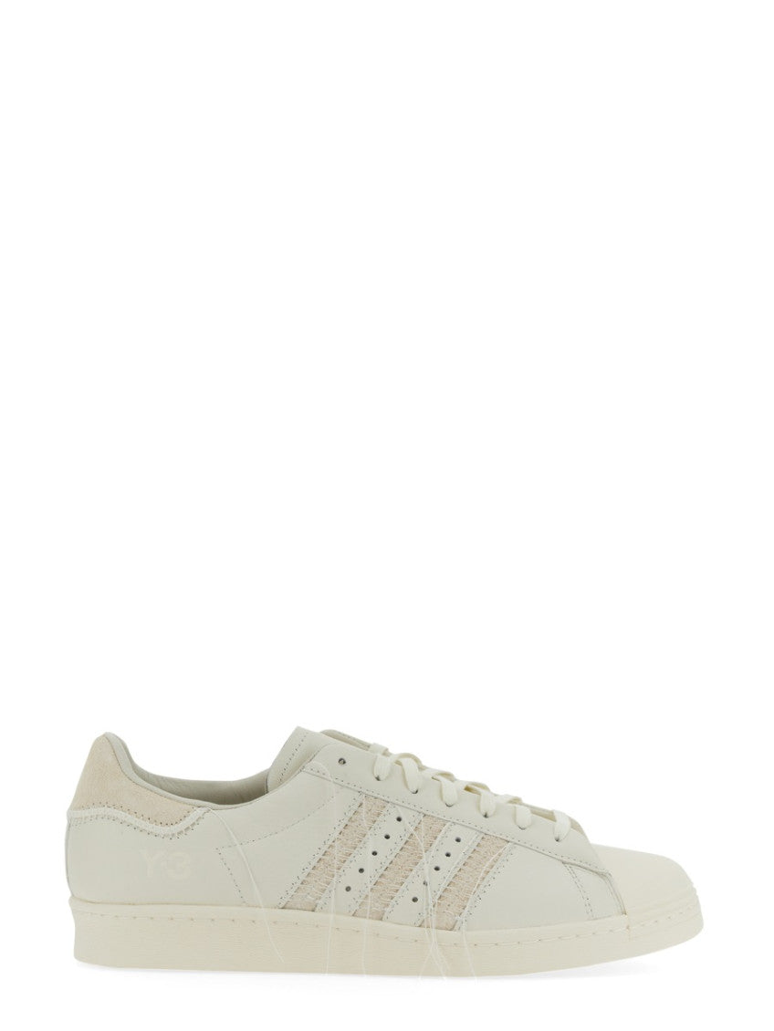 White Lace-up Sneakers 1