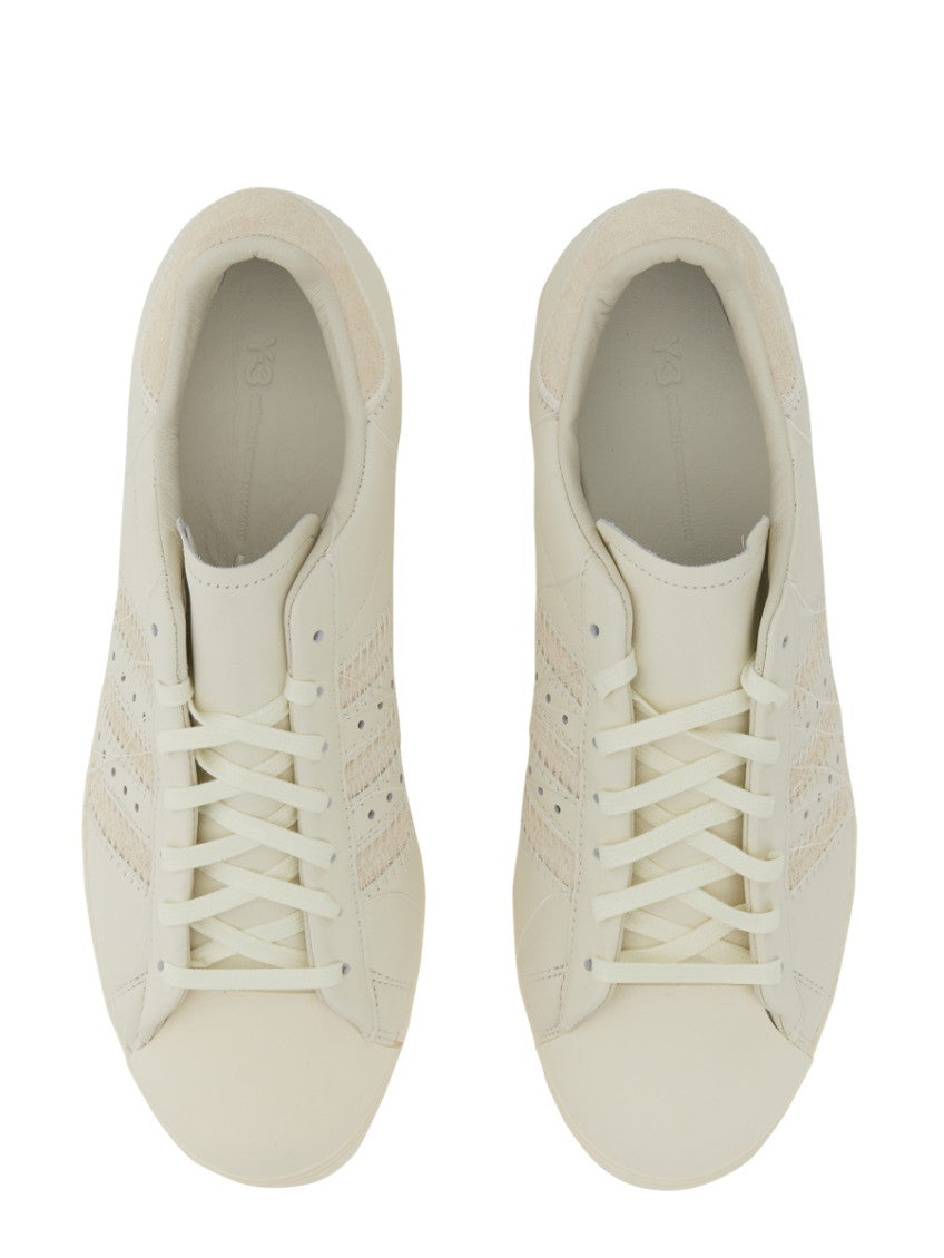 White Lace-up Sneakers 2