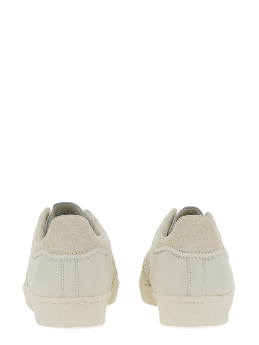 White Lace-up Sneakers 3