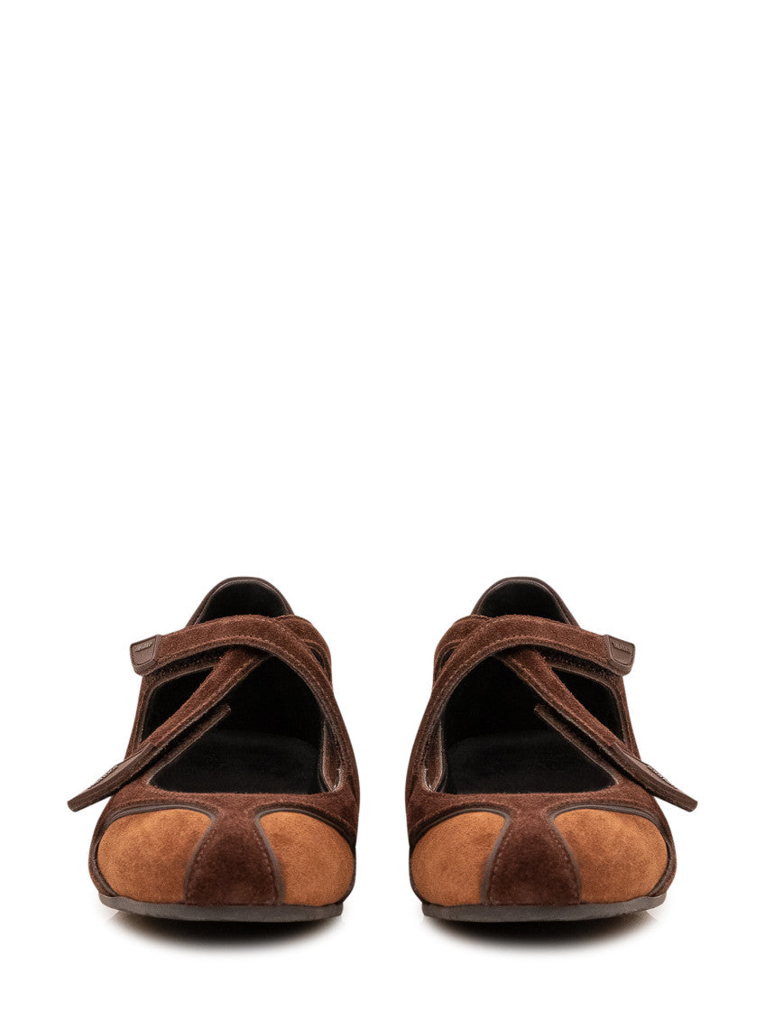 Brown Round toe Ballet Flats 2