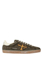Brown Logo Sneakers 1