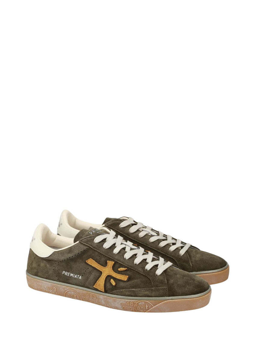 Brown Logo Sneakers 2