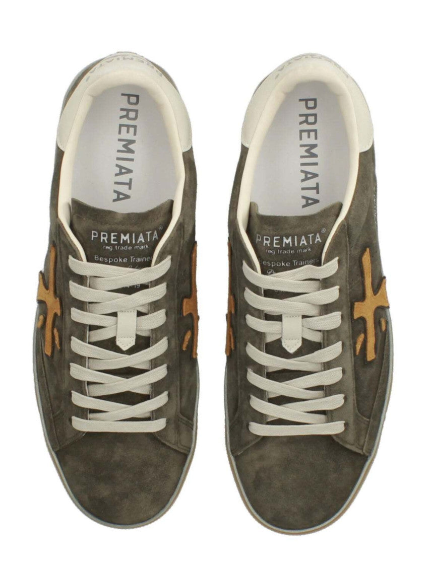 Brown Logo Sneakers 3