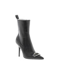Black Leather Ankle Boots 1