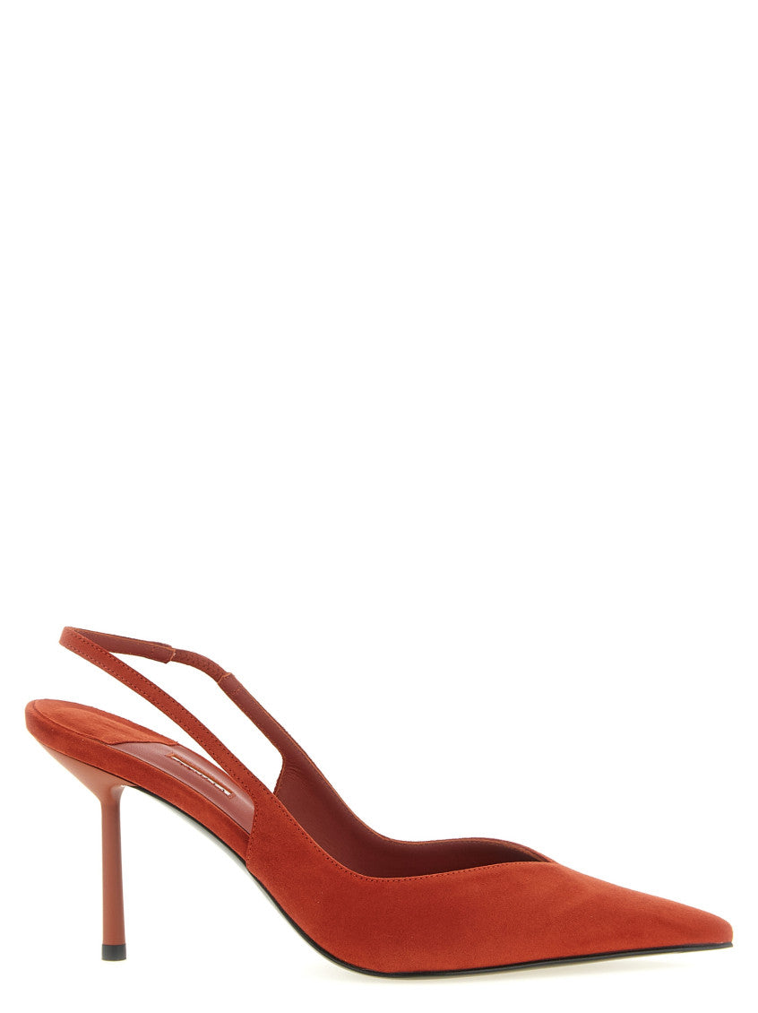 Red Slingback Pumps 1