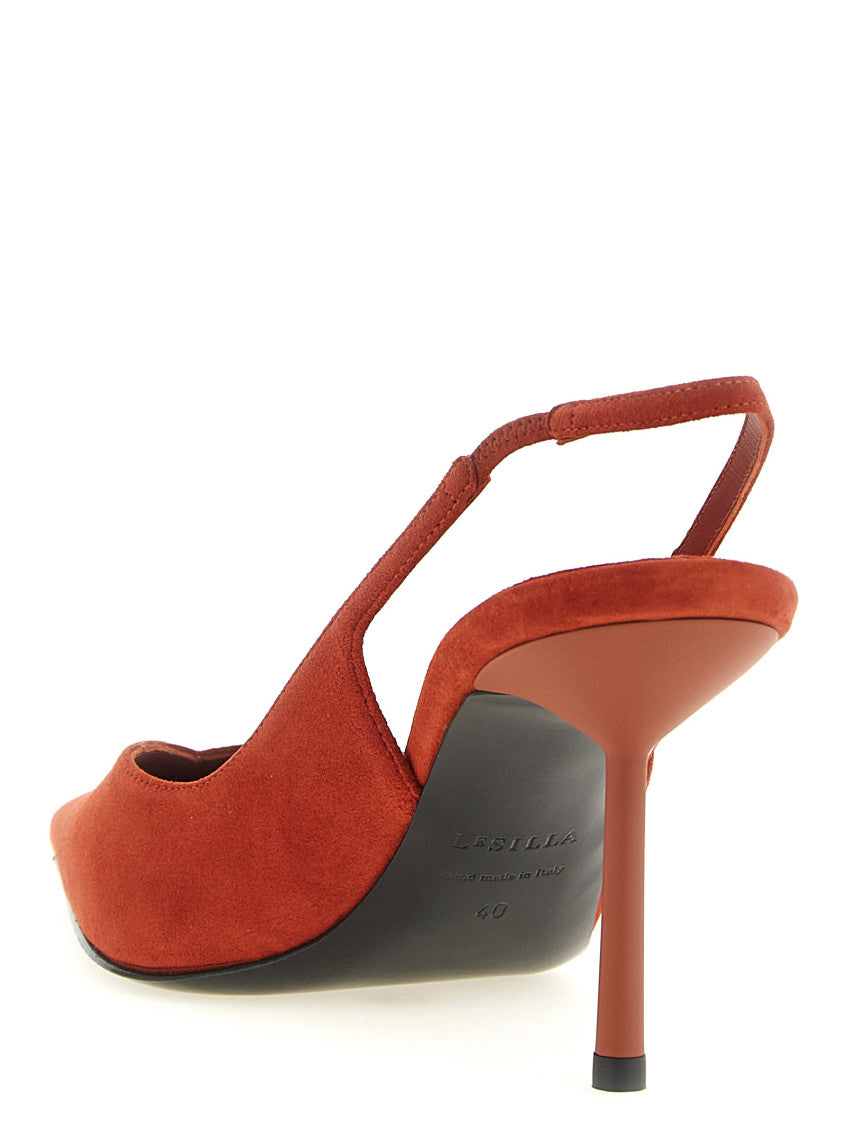 Red Slingback Pumps 3