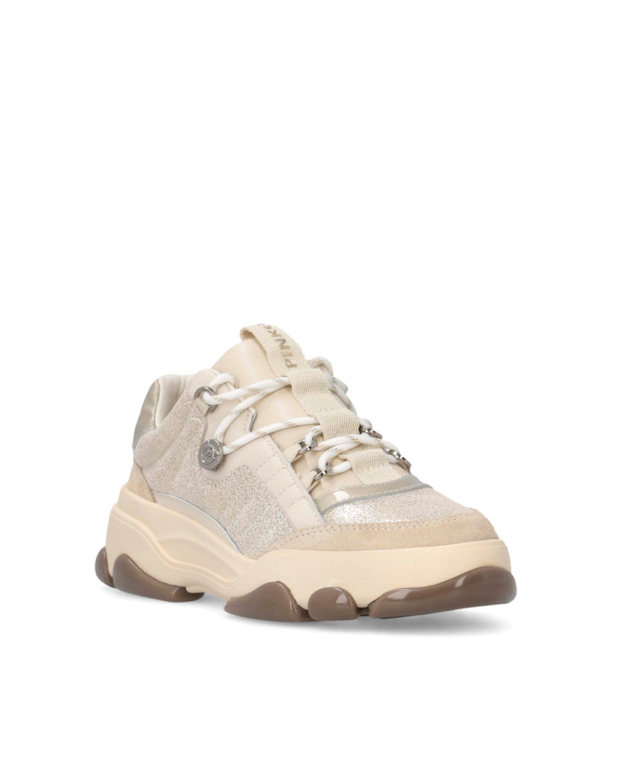 Silver Logo Sneakers 2