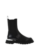 Black Leather Chelsea Boots 1