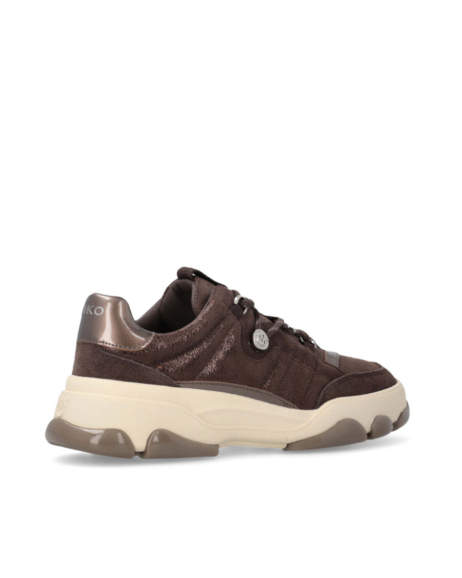 Brown Logo Sneakers 3