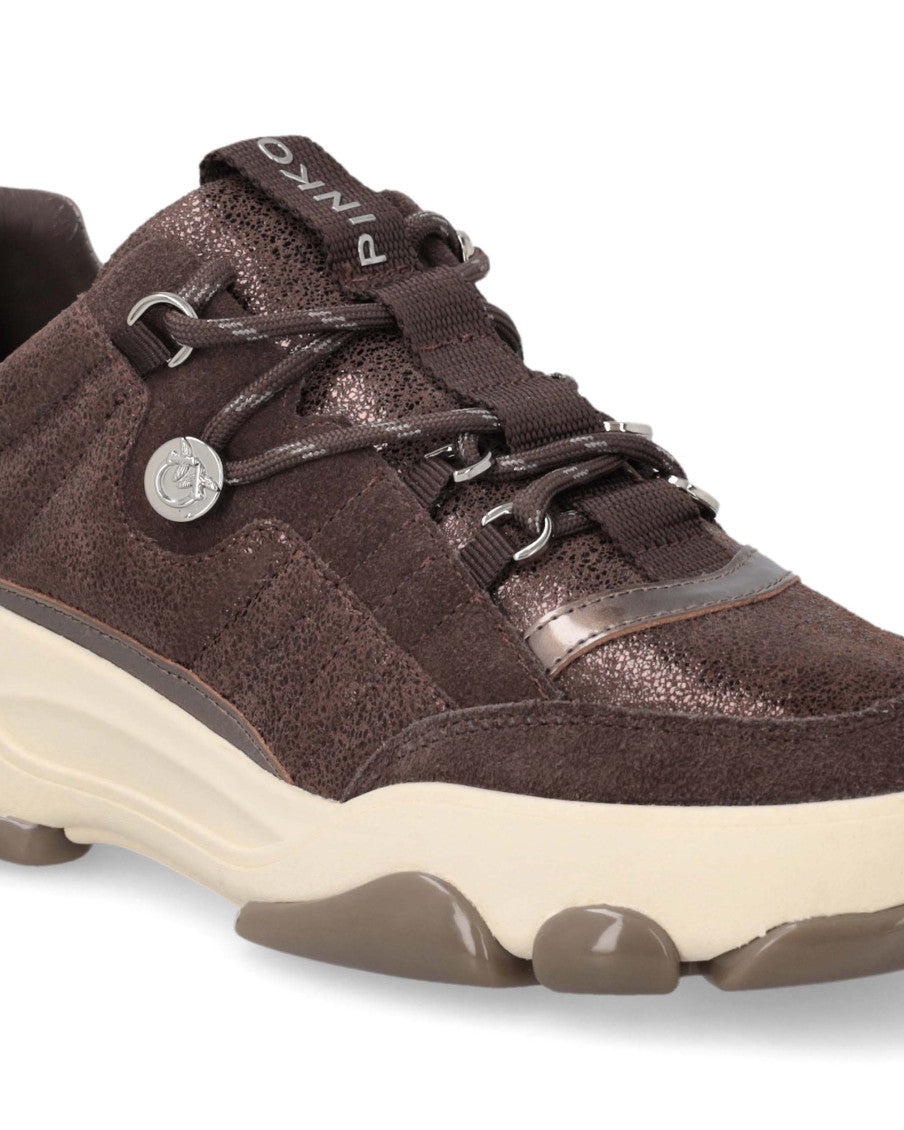 Brown Logo Sneakers 4