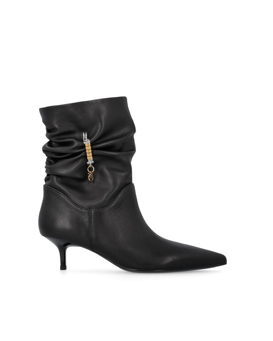 Black Logo Boots 1