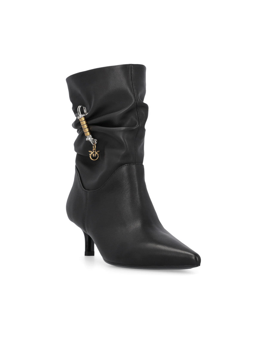 Black Logo Boots 2