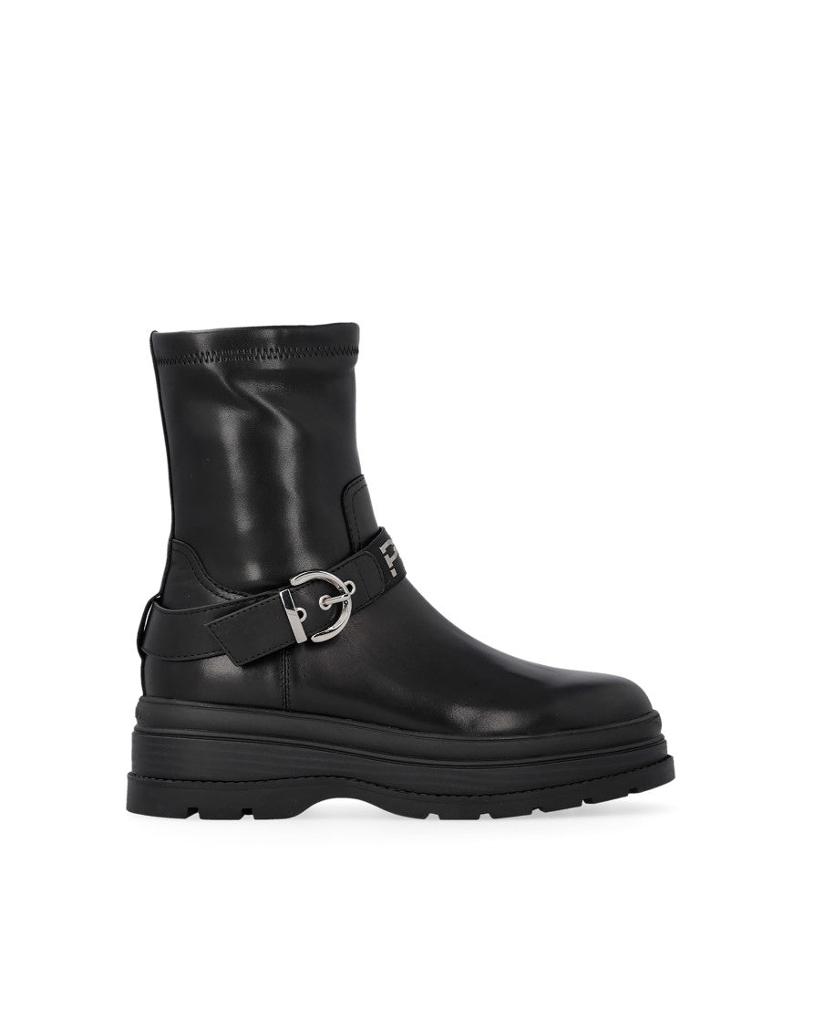 Black Leather Boots 1