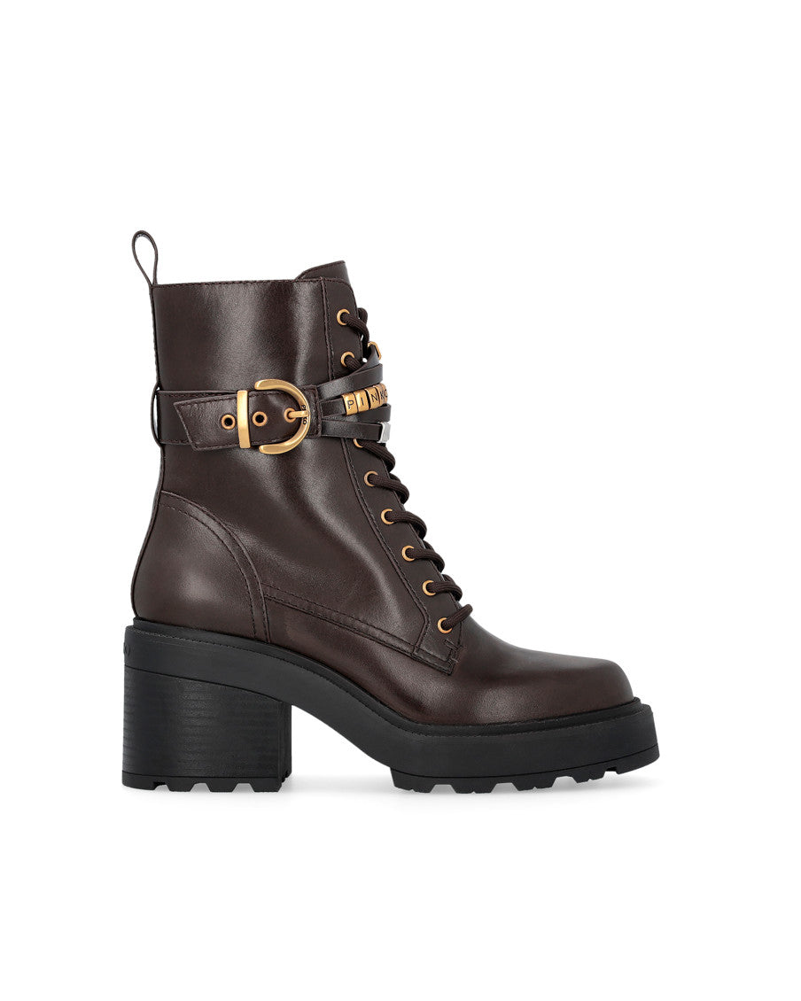 Brown Logo Boots 1