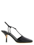 Black Slingback Pumps 1